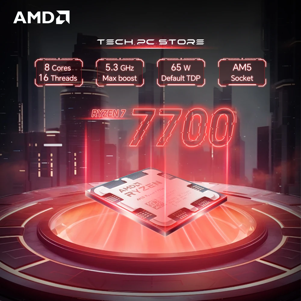 AMD Ryzen 7 7700 AM5: A Comprehensive Review and Guide for Gamers