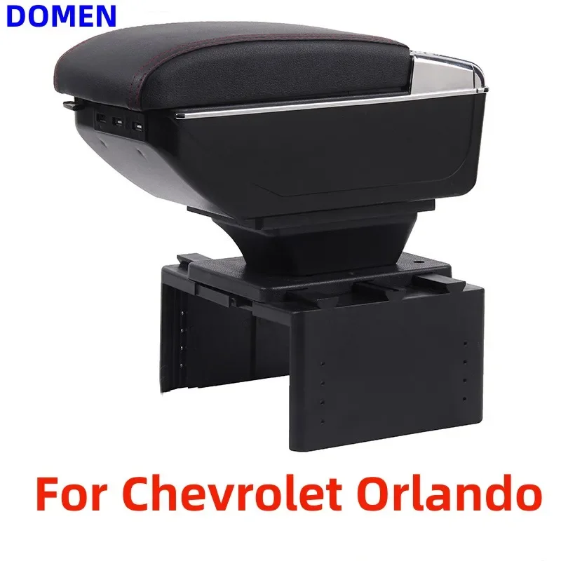 

for chevrolet orlando Armrest Box Universal Armrest Car Arm Rest Center Centre Console Rotatable Storage Box Top