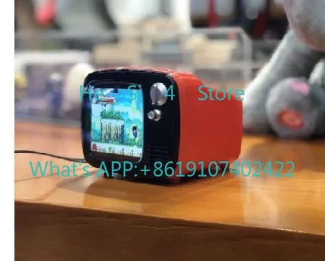 16GB Retro Smart Mini TV, TJ-826 Red/English International Version