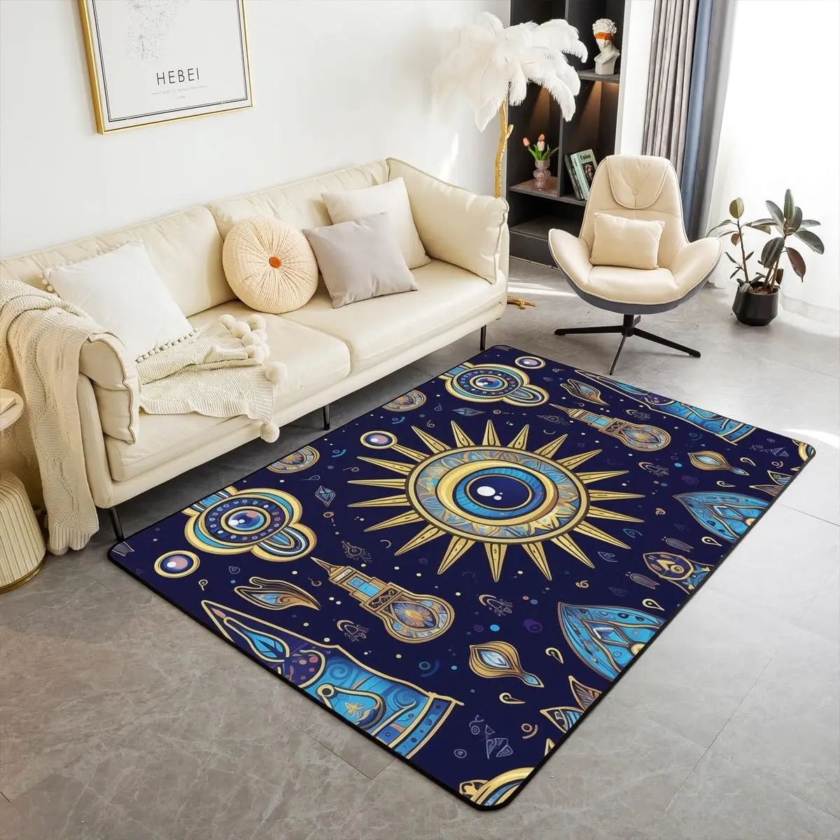 Vintage Radios Indoor Floor Mat Retro Music Tape Printed Carpet Cassette Music Playback Record Area Rug for Kids Boys Girls
