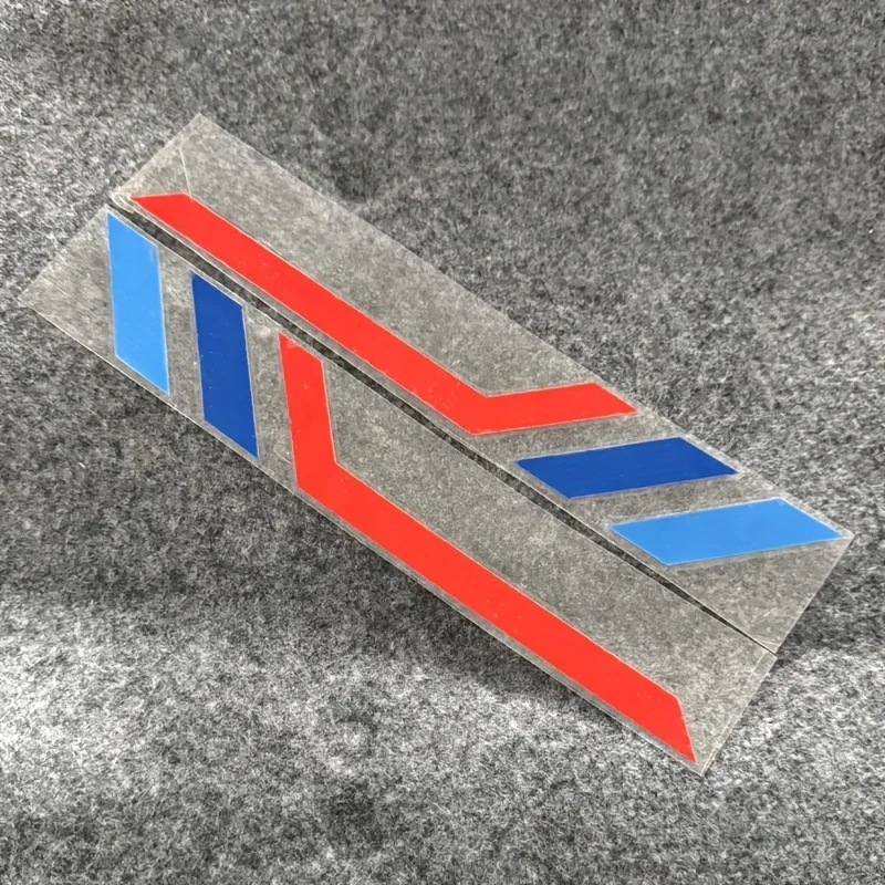2PCS/SET Stylish Auto Racing Sticker, High-Quality, Waterproof, Great for Car Bike Notebook,Unique Auto-Sport Personalized Decal