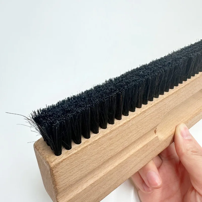 For Large Wall Covering Tool, Wallpaper Wall Covering Wall Covering 4 Rows Long Medium and Short Hair Horsehair Brush