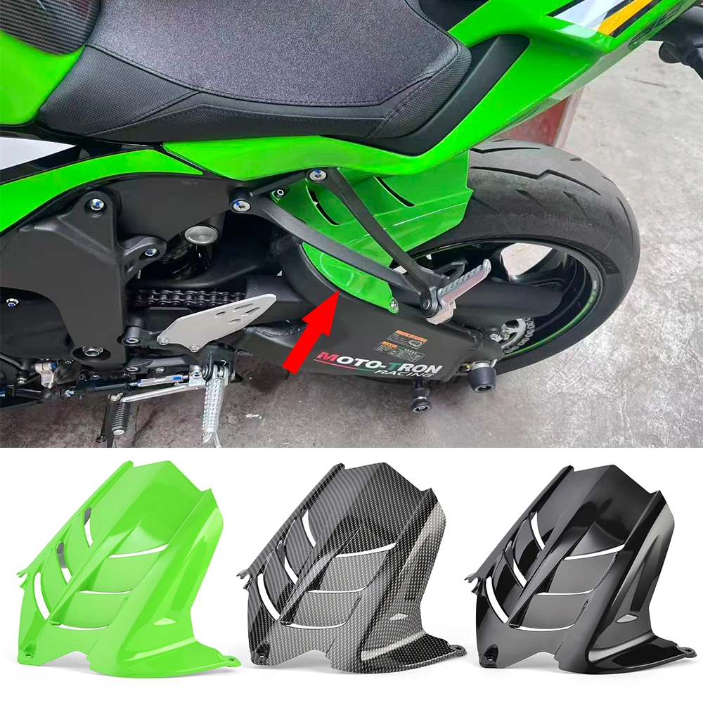 

ZX-6R Rear Wheel Hugger Fender Mudguard Mud Splash Guard Fairing For Kawasaki Ninja ZX6R ZX 6R 636 ZX636 2009-2024 2025 2026