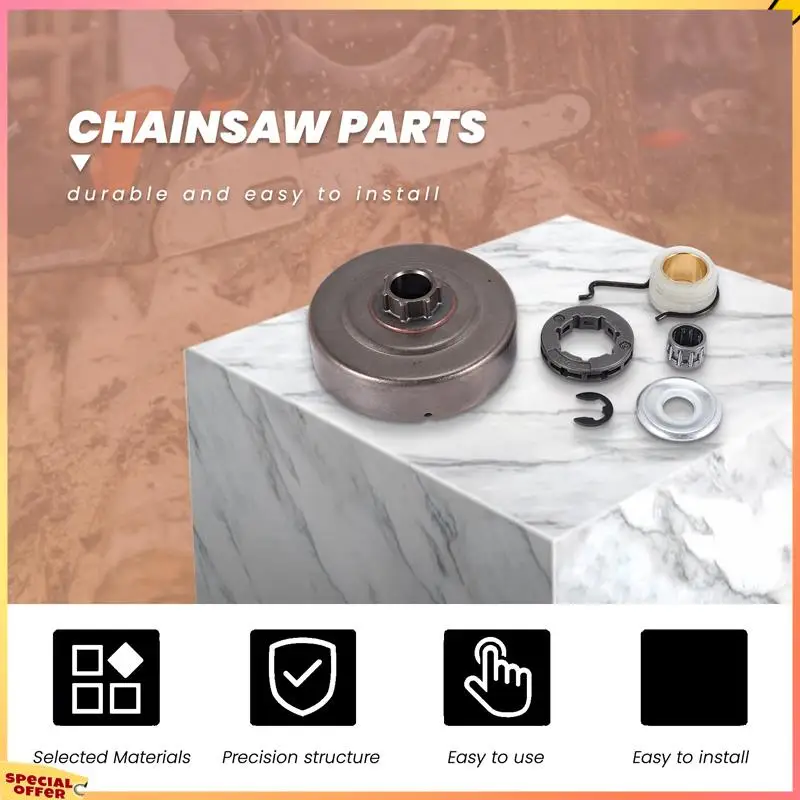 

ABFI 325-7 Clutch Drum Rim Sprocket Bearing Kit For Stihl MS180 018 017 MS170 MS250 MS230 MS210 MS180C Chainsaw