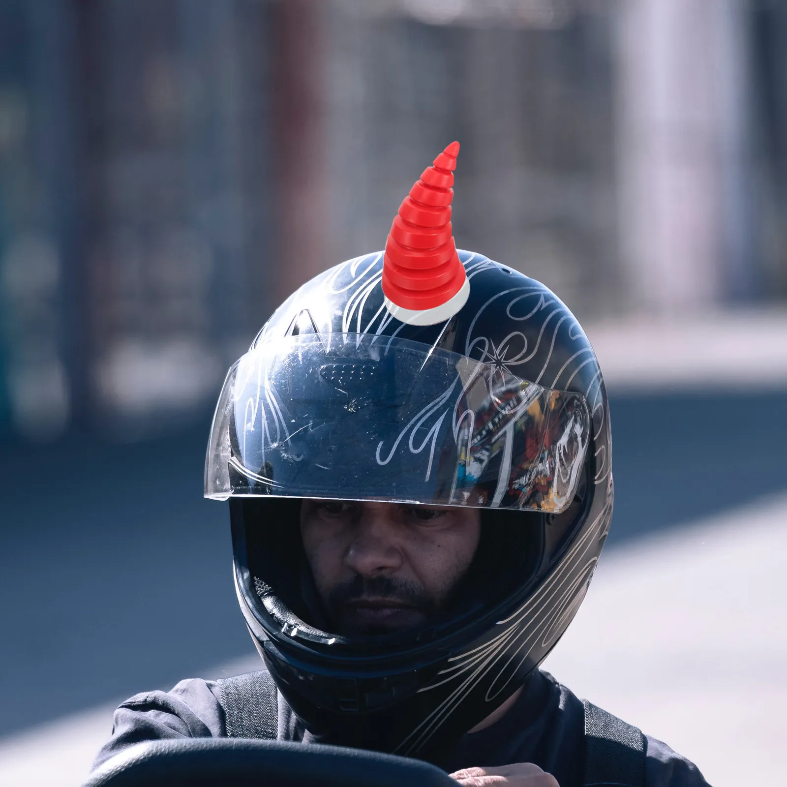 

Декоративный 3D-клаксон на присоске для мотоцикла, самоклеящийся пластиковый аксессуар для мотоциклов, велосипедов, снегоходов и снаряжения для катания на лыжах