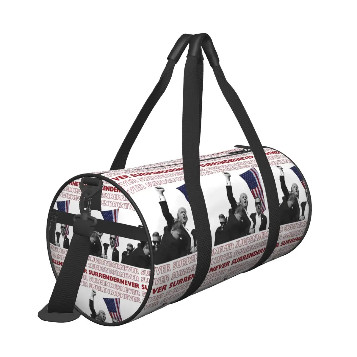 Donald Trump July 13th 2024 Rally Travel Bag Swimming Gym Bag Men Large Capacity Funny Sports Fitness BagsOutdoor Handbags