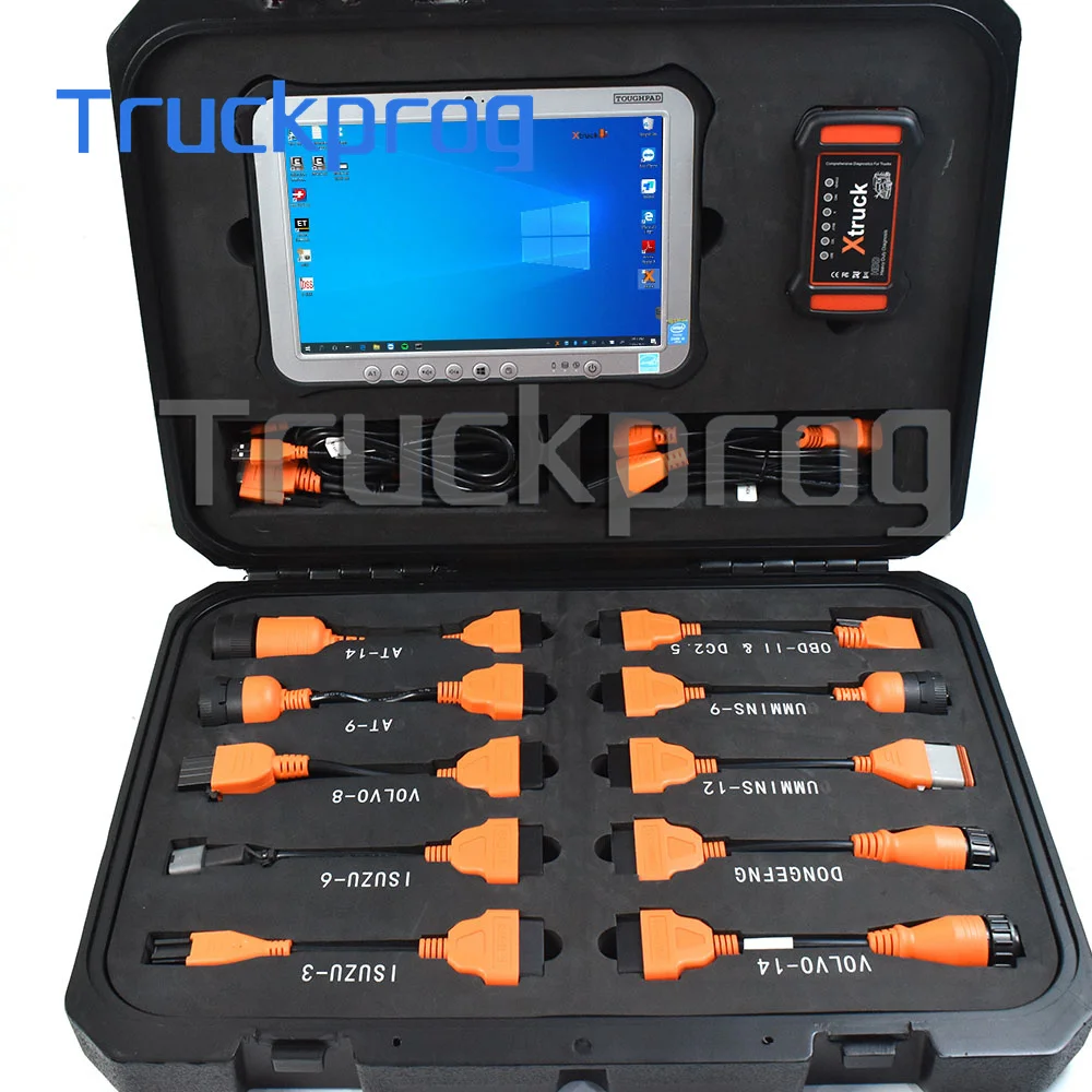 

XTRUCK Y009 Multiple brand construction machinery Truck scanner Automatic code reader OBD diagnostic tool Vehicle scanner+FZ-G1