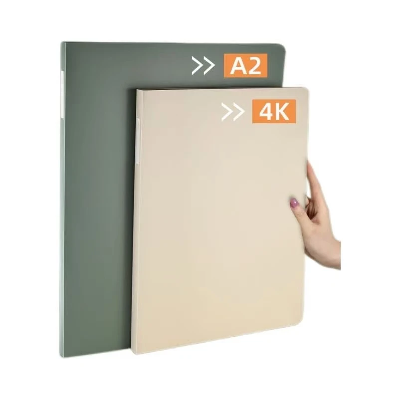 

20/30 Pocket File Folder A2 Paper Organizer Display Book Transparent PVC Bag Sheet Protector For Drawing Painting Collection