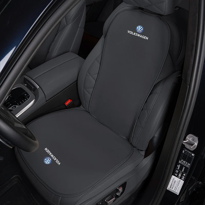 Car Seat Cushion Cover Breathable Ice Silk Soft Mats For VW GTI Polo Golf Passat Tiguan Arteon Touareg CC Taigo Caddy Jetta