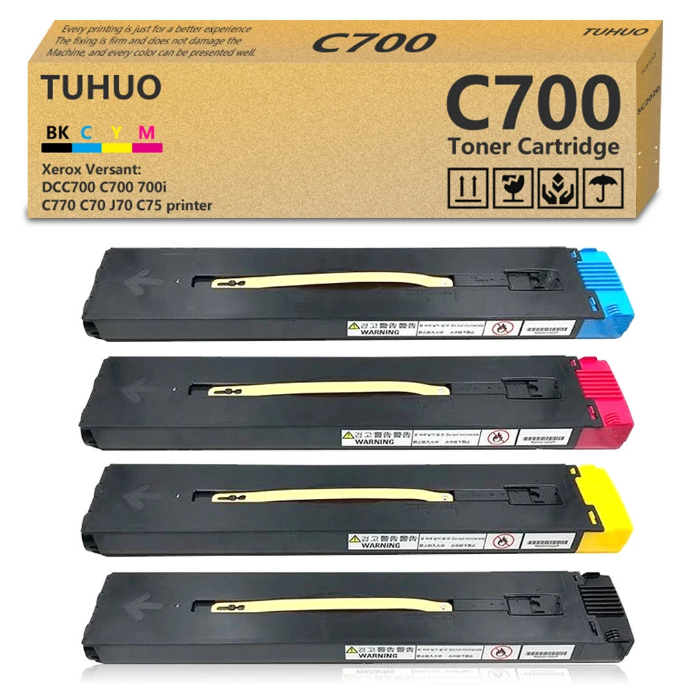 

Цветной тонер-картридж DC C700 C700, совместимый с принтером Xerox DCC700 C700 700i C770 C70 J70 C75, высокая емкость, 3300 страниц