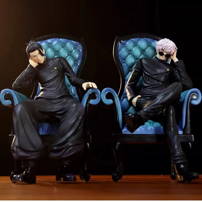

24cm/9.45in Anime Jujutsu Kaisen Figure Geto Suguru/Gojo Satoru Action Figures Pvc Statue Collection Model Toys Gifts