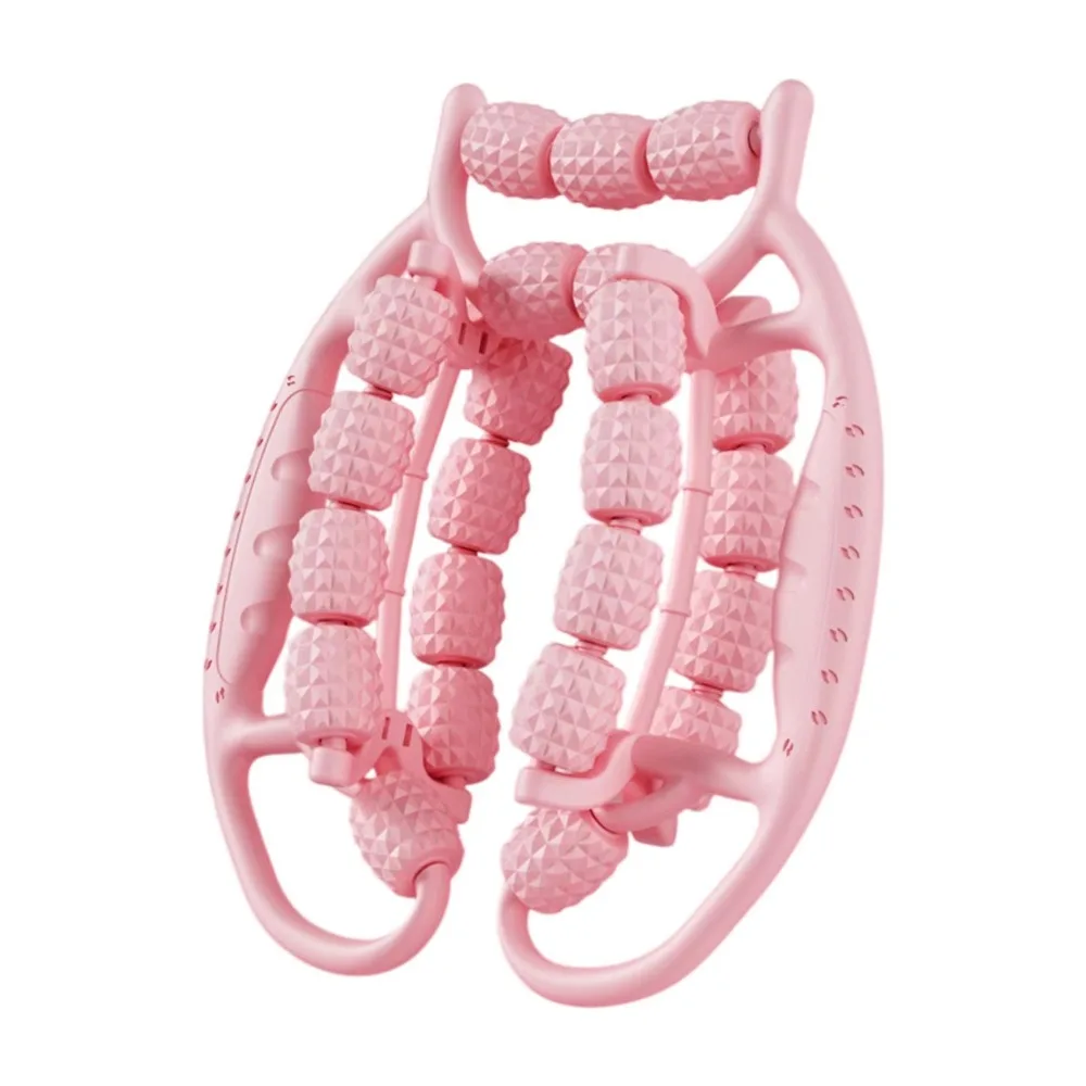 

29/23 Wheels Annular Leg Clamp Massager 360-degree Rotation Multifunctional Cellulite Massager Deep Fabrics Smooth Tool