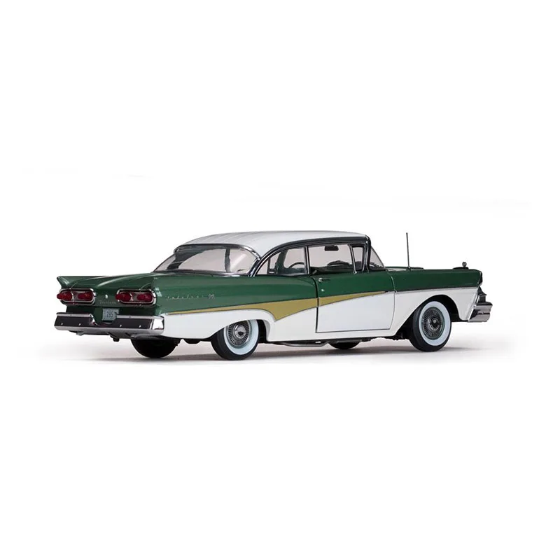 Diecast 1/18 Scale Ford Fairlane 1958 Alloy Car Model 5285 Collection Souvenir Display Ornaments Vehicle Toy