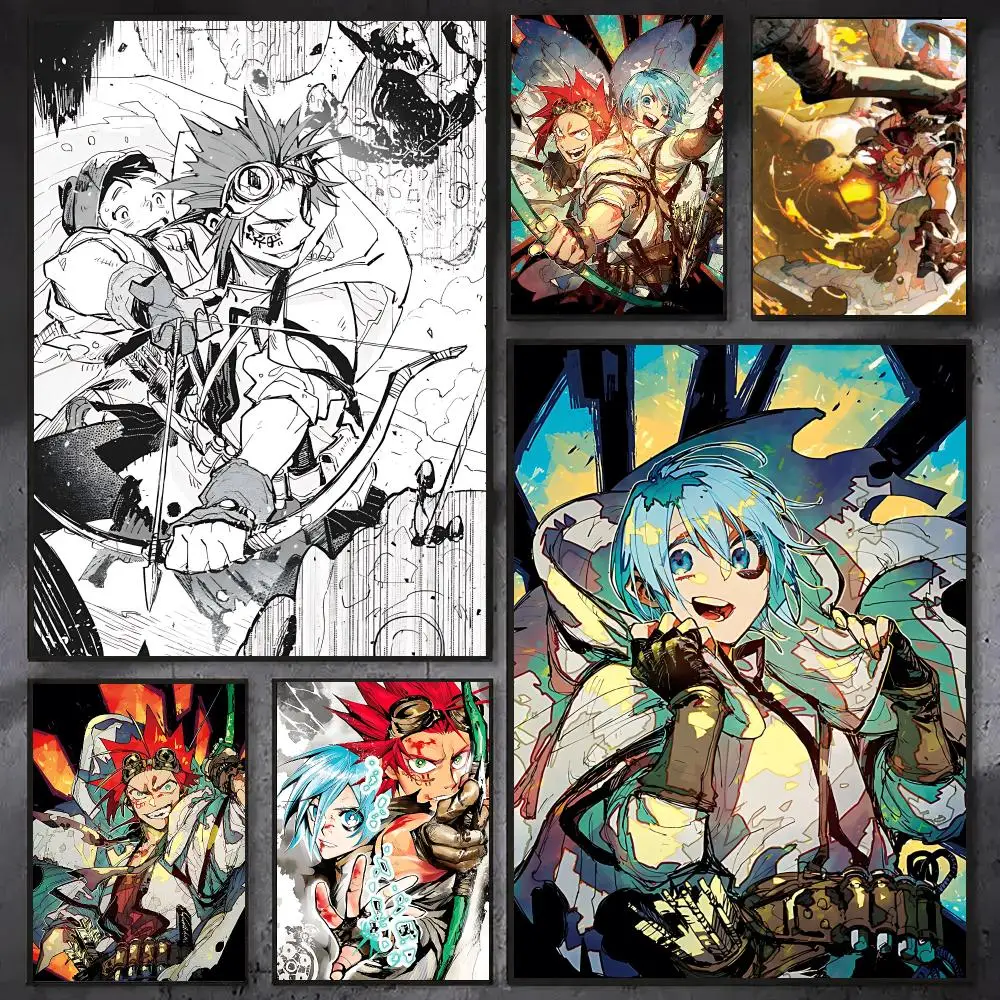 anime Sabikui Bisco Trendy Classic hot HD Self-Adhesive Waterproof Art Poster Room Decor, New Arrival On Sale
