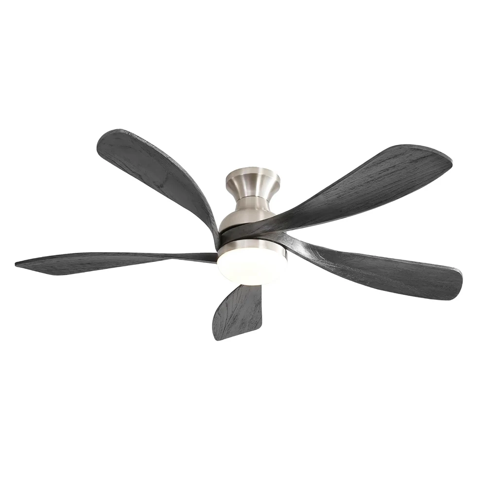 Sofucor Modern 52-inch Ceiling fan with LED DC  with remote control for Living room Bedroom