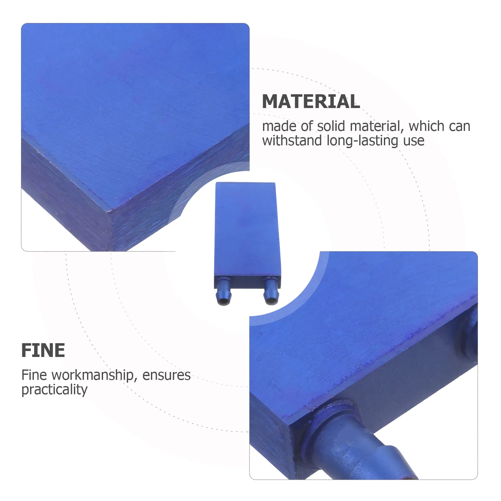 

CPU Cooler Liquid Refrigerator Aluminum Cooling Block Alloy Water Heat Sink Water-cooled Radiator