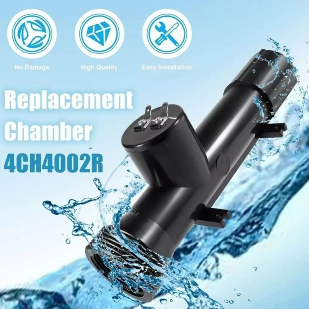 

Black 4CH4002-R Pool Cleaner Ionizer Innovative Easy to Install Chamber Replace Swimming Pool Ionizer Chamber Replace