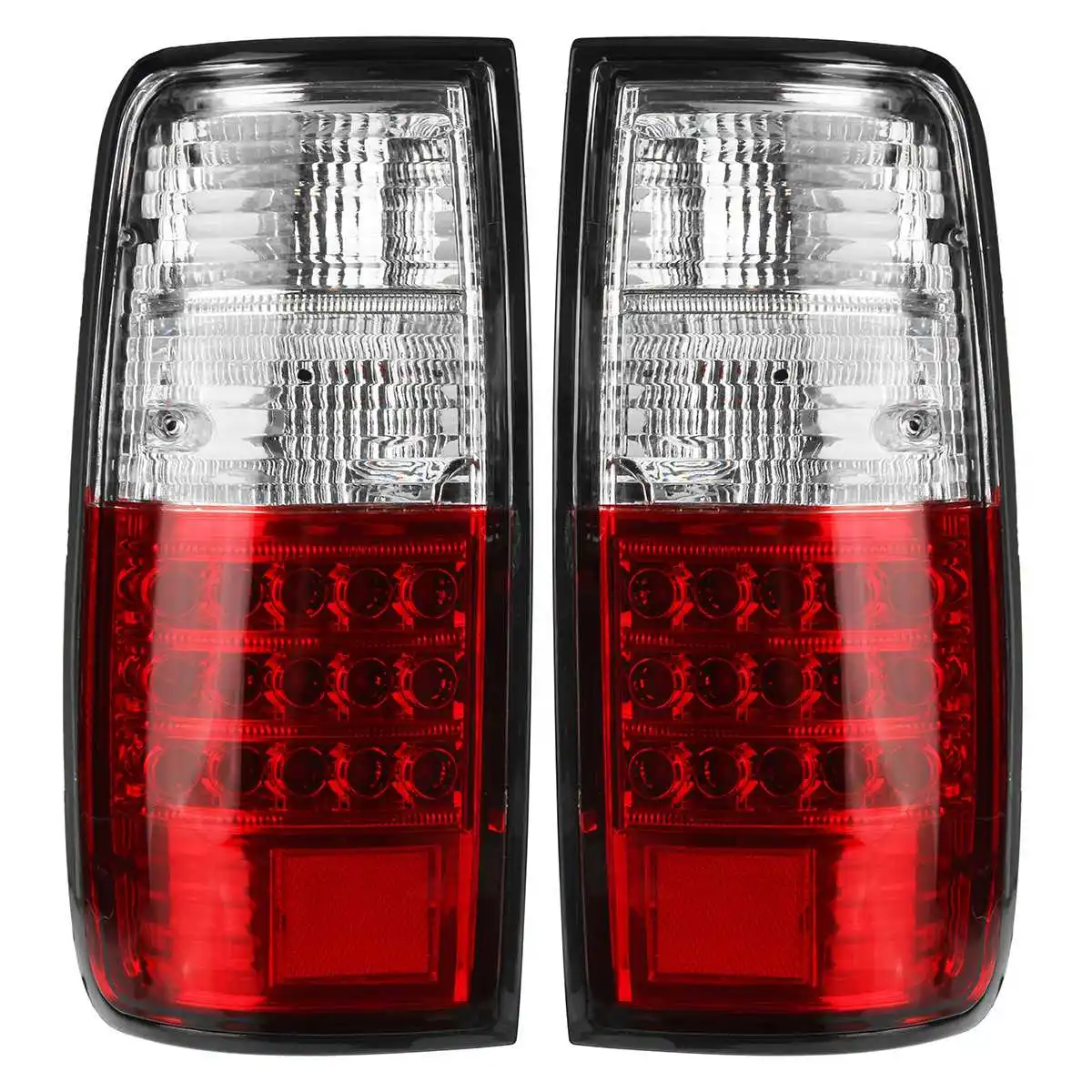 Pair LED Taillights Tail Lights For Toyota Landcruiser 80 Series 1990-1998 Rear Driving Light Tail Lamp 1991 1992 1993 1994 1995