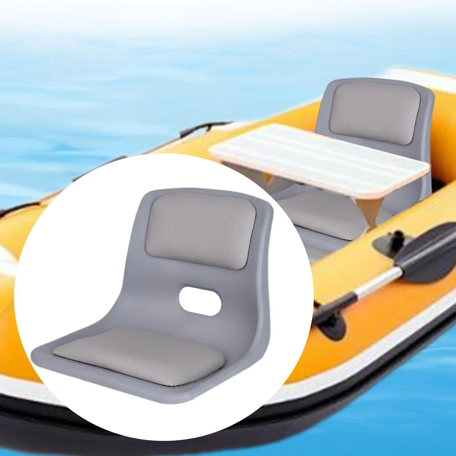 

Bass Boat Seat Sun Protection with Screw for Easy Installation Fishing Boat Chair for Johnboat Bass Boat Fishing Boat Canoe
