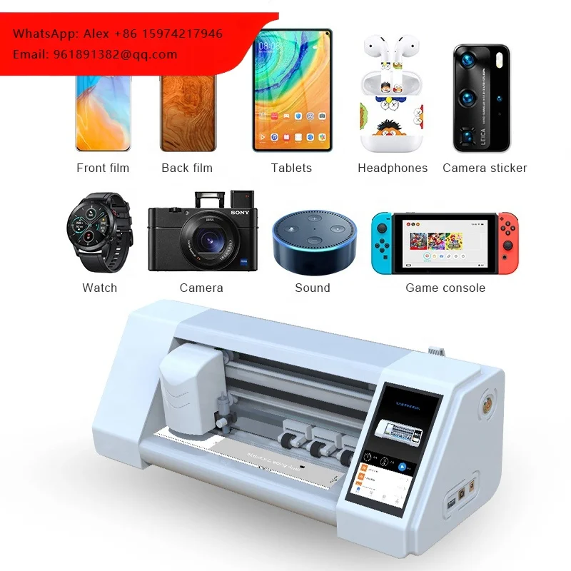 

Mobile Tablet Laptop Film Cutting Machine TPU PC Material Negative Cutter For Screen Protector Camera Use MOMOTECH X8/X8 PLUS
