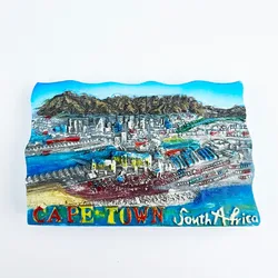 South Africa Fridge Magnets Cape Town Table Mountain Travelling Souvenirs Fridge Stickers Photo Wall Magnetic Stickers Gifts