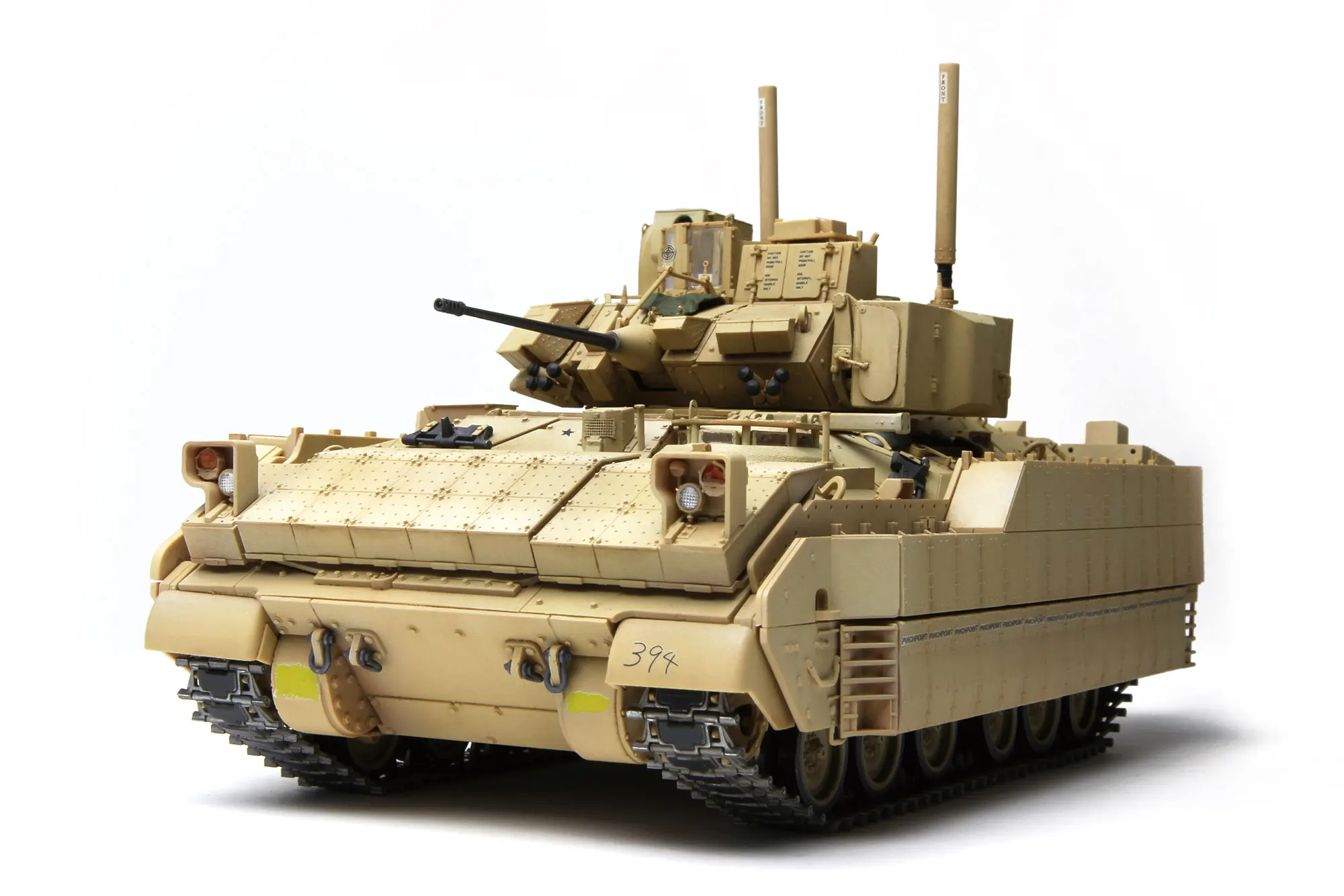 MENG Plastic Model Kit Military Assembly Tank SS-004 1/35 M2A3 Bradley w/BUSK III Full Interior U.S. Infantry Fighting Vehicle