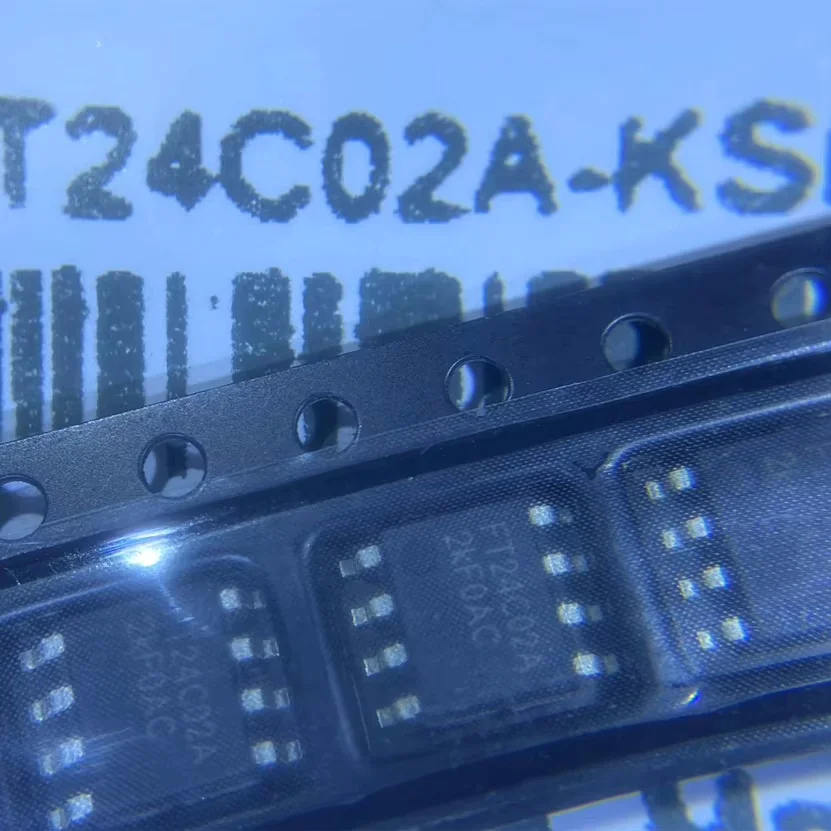 10 قطعة FT24C02A FT24C02 FT24C02A-KSR FT24C02A-KSR-T العلامة التجارية الجديدة والأصلية رقاقة IC #2