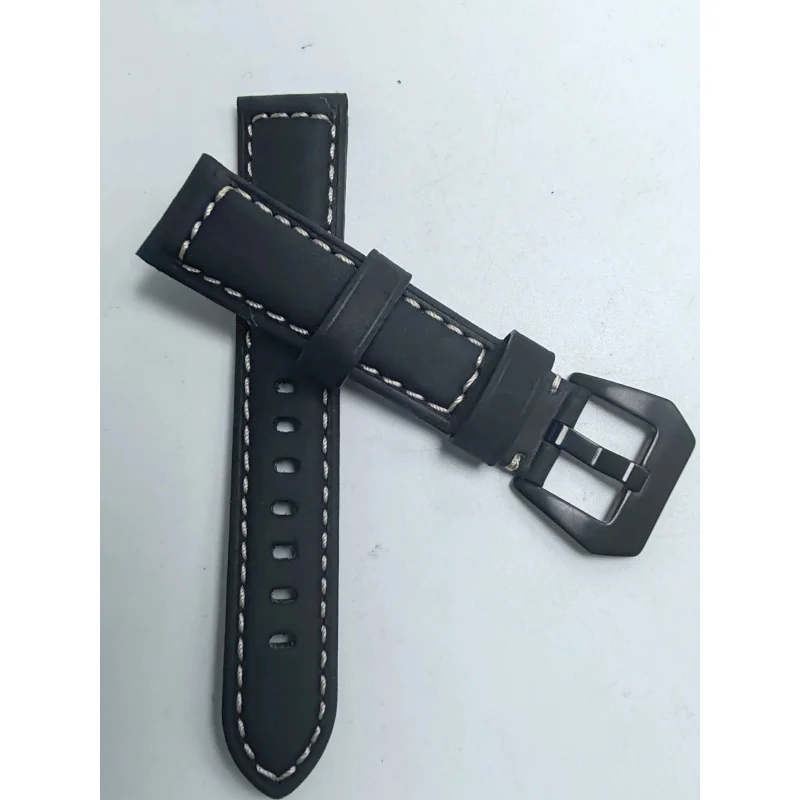 Dla Panerai Citizen Fossil Breitling Hamilton pasek do zegarka prawdziwej skóry bydlęcej męski pasek do zegarka w stylu vintage 22mm 24mm 26mm pasek do zegarka