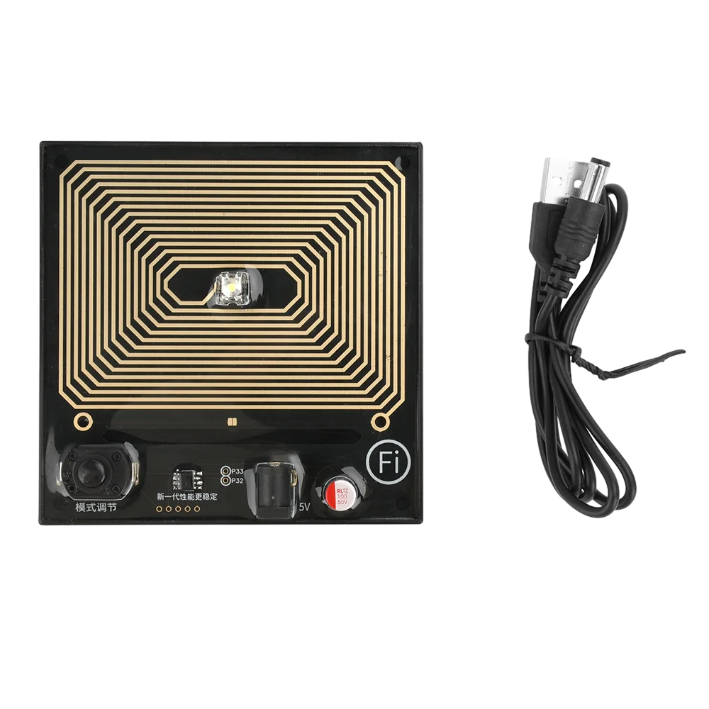 

7.83Hz Schumann Wave Generator Module Ultra Low Frequency Pulse Generator Audio Resonator for Improving Sound Sleep with Cable