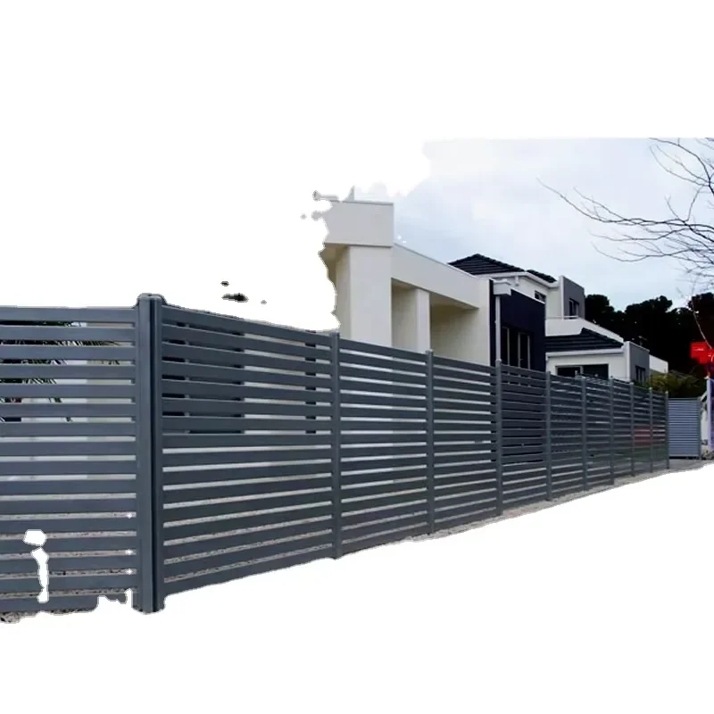 Grass Fencing Garden Aluminum Balcony Privacy Lawn Fence Enclosure Heat Treated Powder Coated Rot Proof