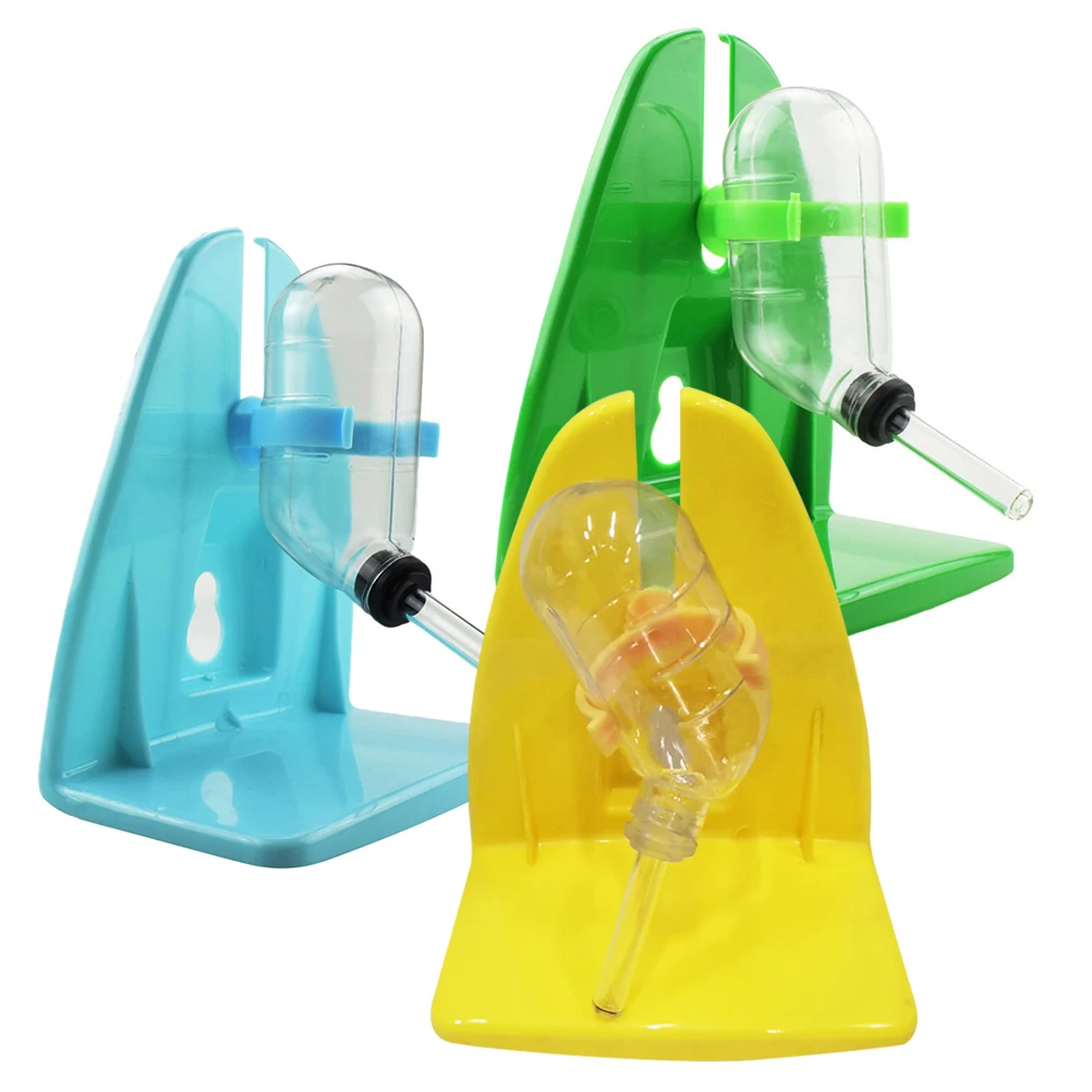 

2 Sets Pet Hamster Drinking Fountain Water Automatic Dispenser for Cage