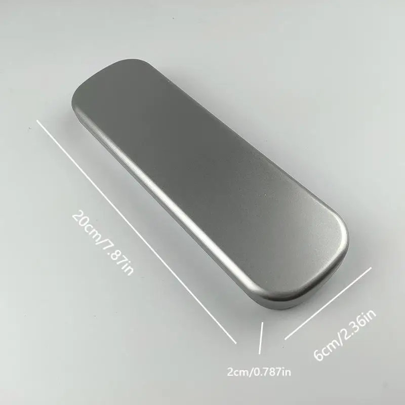 Tin Metal Storage Box, Pencil Case Container, Portable Tweezer Iron Box, Small Hardware Tool Packaging Case