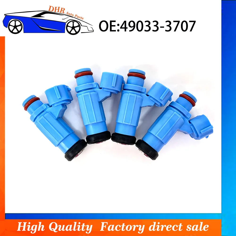 1/2/4 PCS 49033-3707 49033-3709 Fuel Injector For 2003-2023 Kawasaki Vulcan 1600 490333707 490333709