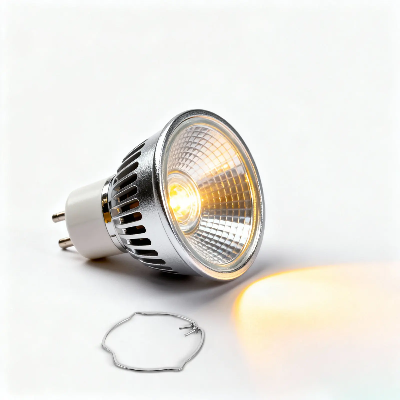 16Pcs Spring Clips Recessed Lighting Mr11 Mr16 Lamp Retaining Ring for Spotlight Downlight Fixing Bulb Holder Clamp Metal
