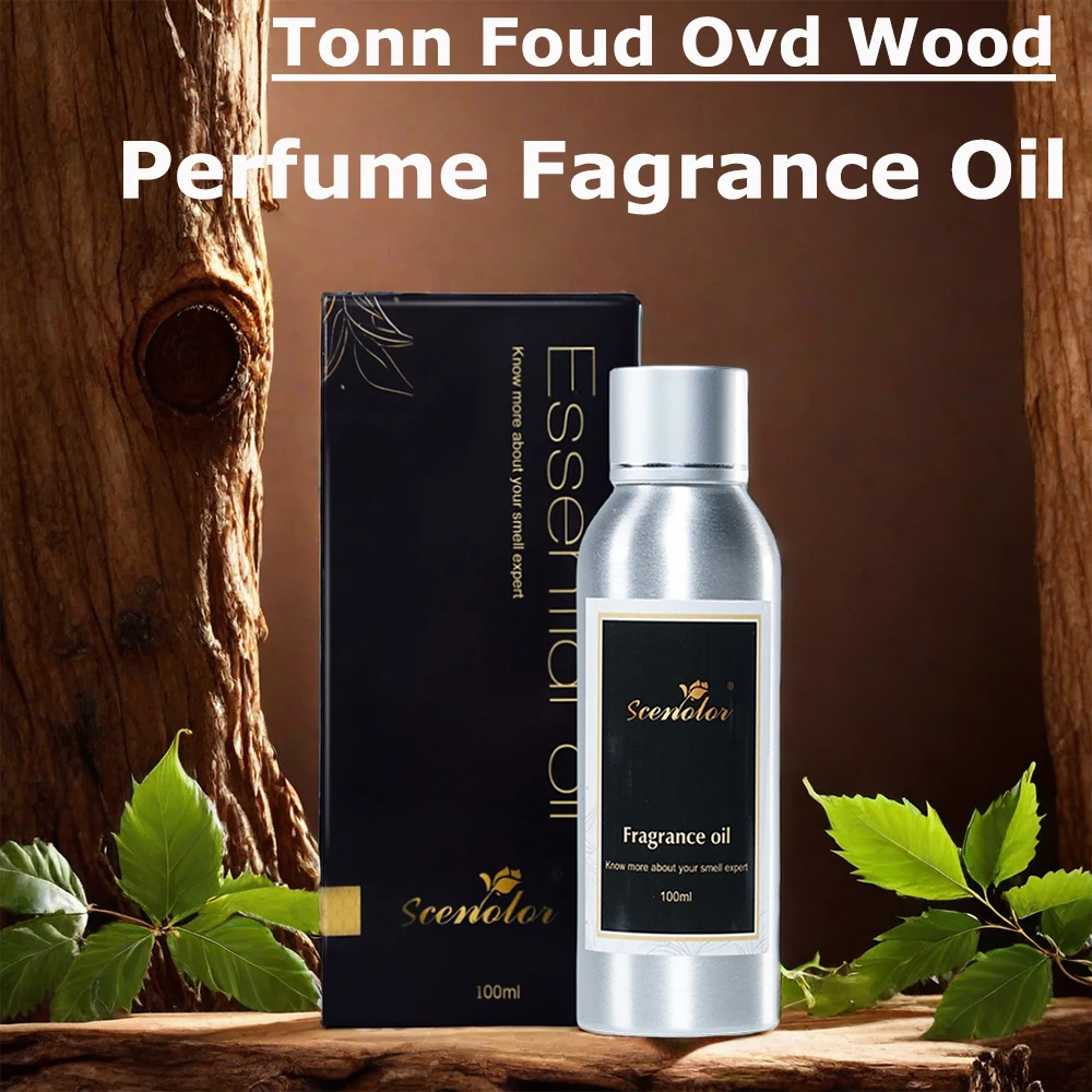 100ML Tonn Fouud Ouud Wood Aromatherapy Diffuser Refil Essential Oil Home Hotel Office Toilet Air Freshener Fragrance Aroma Oil