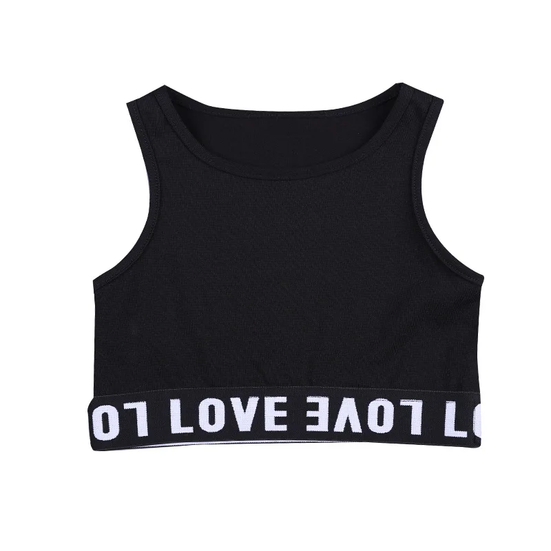 Ropa de Hip Hop para niñas, Tops de tablero de ajedrez amarillo, pantalones ahuecados de Hip Hop para niños, disfraz de baile moderno de Jazz de