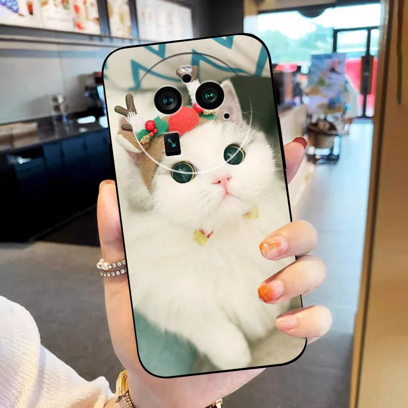 For OPPO Find X6 Pro Phone Case Cute Painted Back Cover Camera Protective Bumper Conque Funda Case For Find X6 Pro Cases Cover