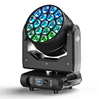 1 time bee eye headlight with mobile headlight in 19x40w LED RGBW 4 for DJ Night Club Bar Lights Light