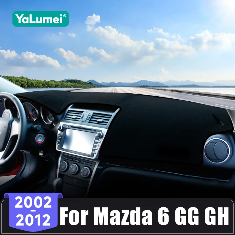Für Mazda 6 GG GH 2002 2003 2004 2005 2006 2007 2008 2009 2010 2011 2012 Auto Dashboard Abdeckung Vermeiden licht Pads Nicht-Slip Teppiche