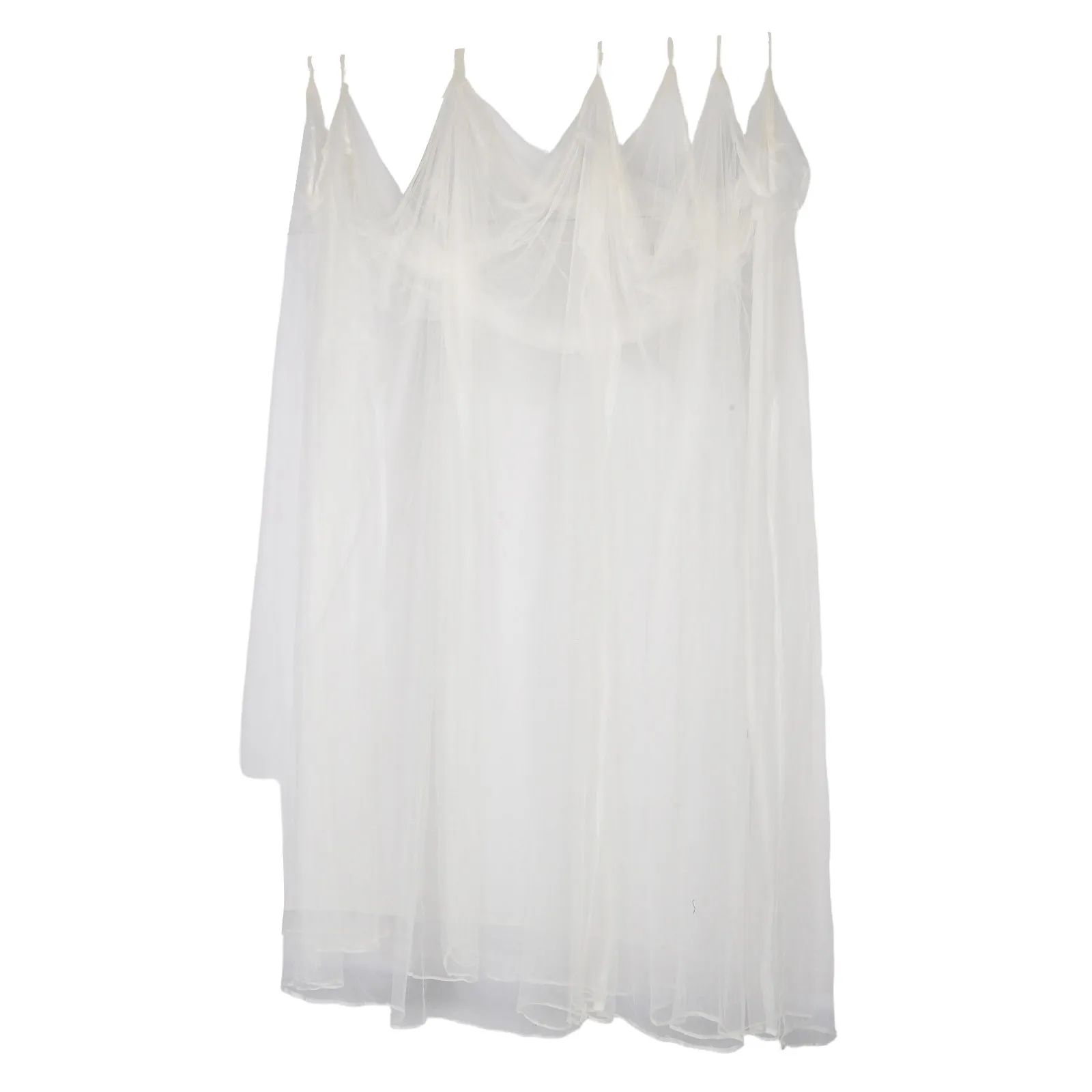 1Set Spacious Square Mosquito Net 4 Door Design Large Box Style Canopy Net for Bedroom 's Bed Patio Camping Garden Soft