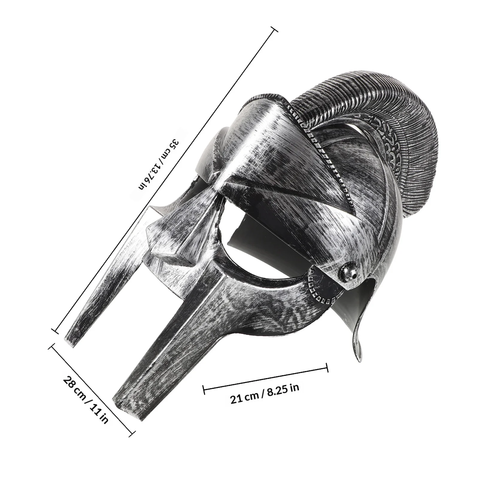 로마 고대 디자인 플라스틱 병사 의상 모자 코스프레 파티 무대 공연 소품