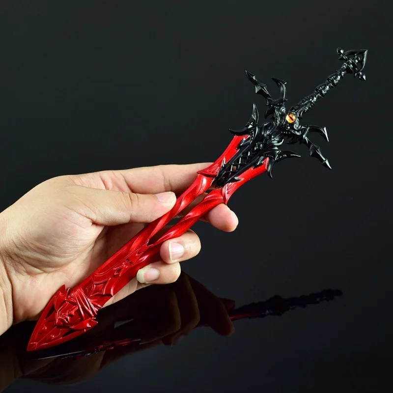 30cm/11.81 cala Soul Land Chronicles: Bóg Smoków Królewski Model Broni z Gry, Miecz Siedmiu Zabójców Chenxin, Prezent dla Fana, Zabawka dla Chłopca