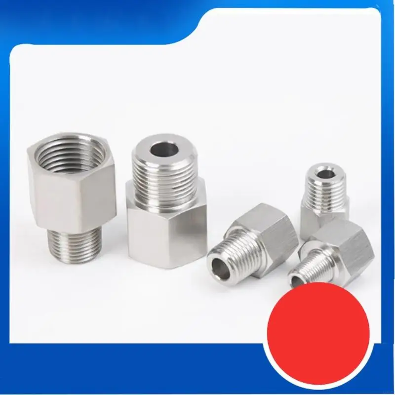 2pcs alto padrão alto padrão aço inoxidável NPT G1/8 interno a fio externo para vários sistemas tubulação M89B