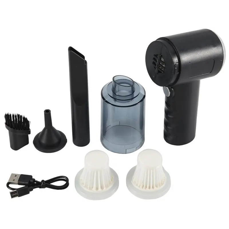 AT63-Wireless Handheld Car Vacuum Cleaner High Power Rechargeable Household Mini Vacuum Cleaner, Vacuum For Desk