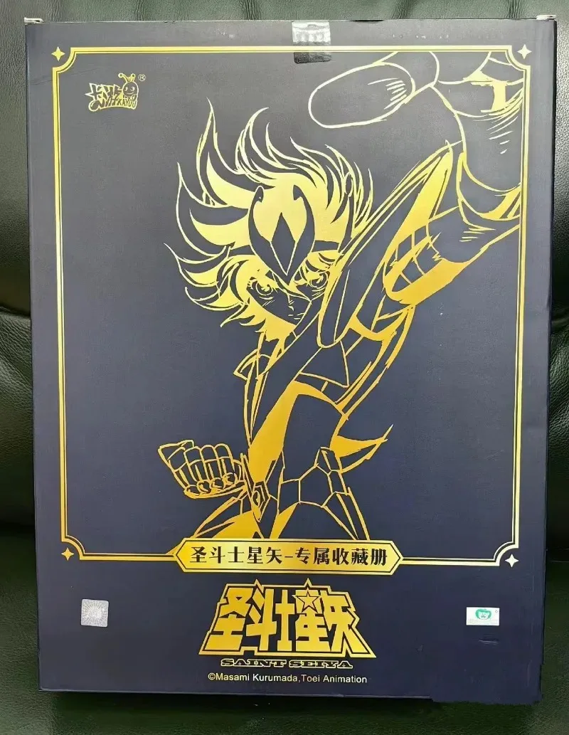 KAYOU Genuine Saint Seiya Card Album 9 Grid High-capacity Can Hold 360 Pcs PR Card Anime Collection Card Kid Toy Gift