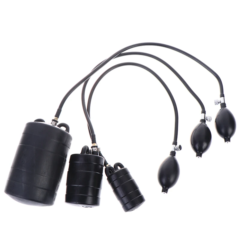 Natural Rubber Drain Pipe Air Bag Inflatable Test Plug Hand-operated Gasbag DN 50/75/100mm
