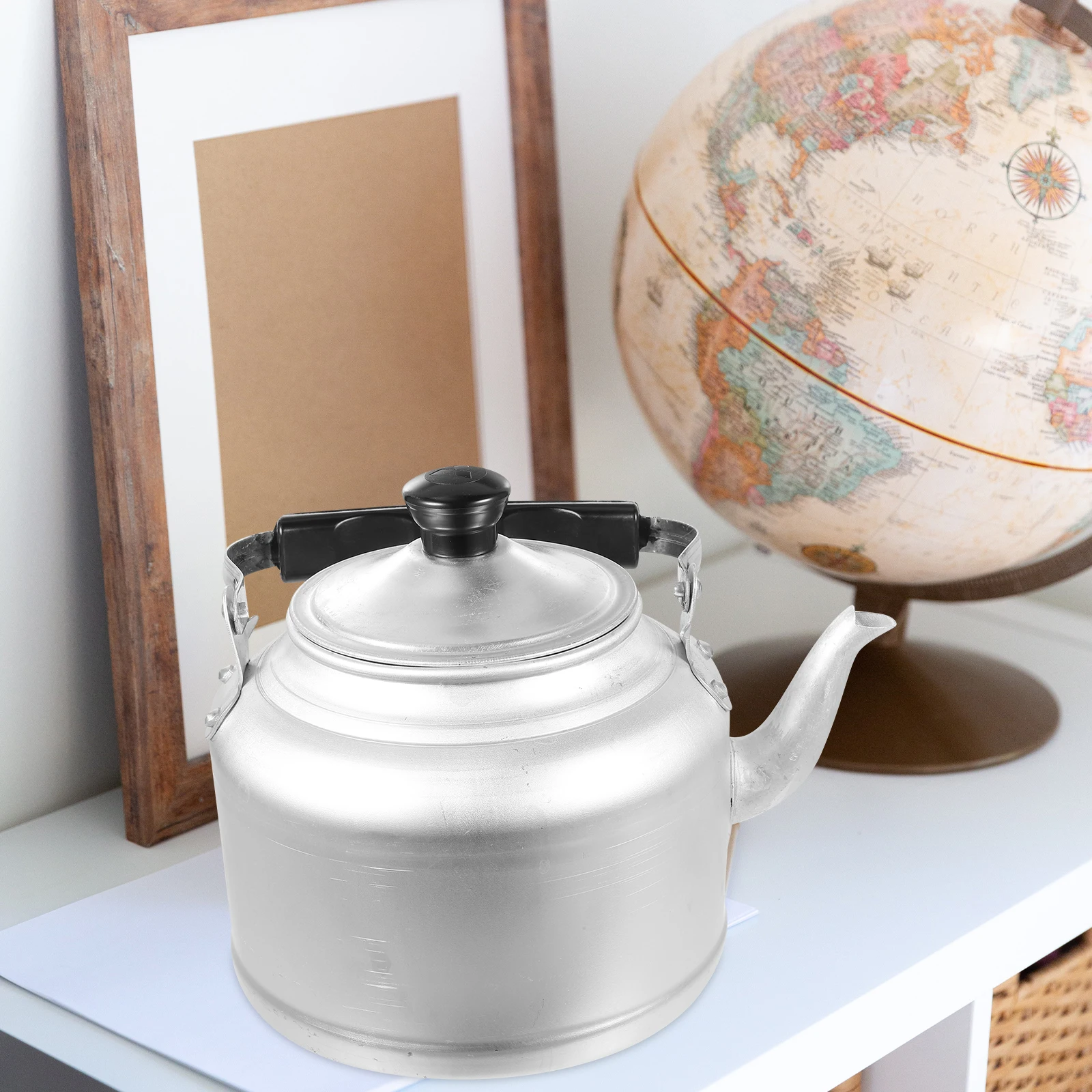 

Утолщенный алюминиевый чайник, термостойкий чайник для дома, ретро чайник, горшок для кипячения воды, универсальный чайник с подогревом