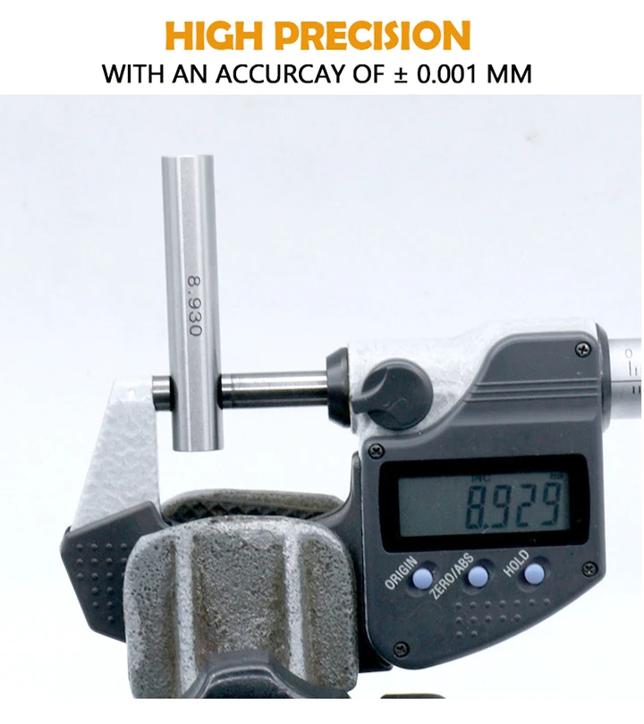 0,1-1-2-3-4-5mm, 51/99/101 Stück, Schritt 0,01/0,05mm, Präzisions-Stahl-Prüfstift-Set, Stiftlehre für Tischlerei und Inspektion, Anpassbar – Detail 6