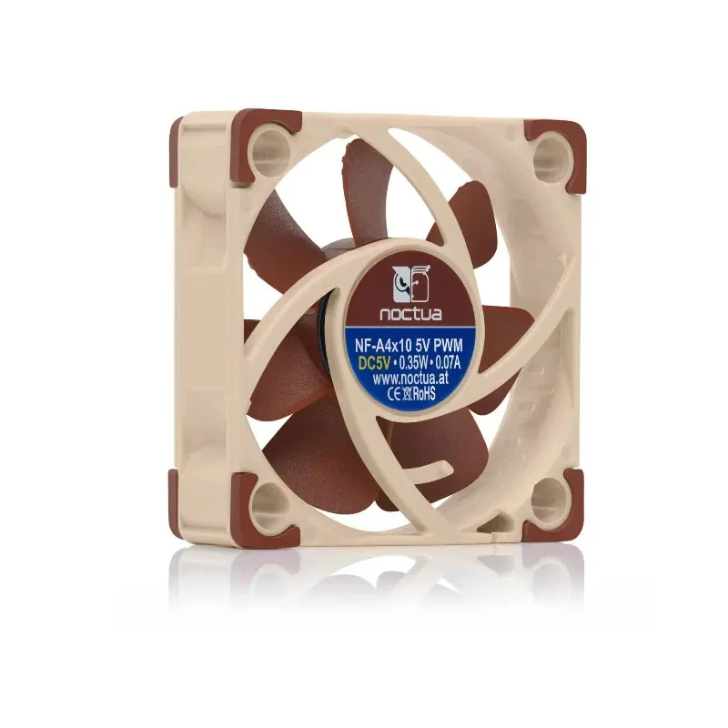 Noctua NF-A4x10 PWM 3pin/4pin 12V/5V Case Fan 40x40x10mm Thin Fan PWM Intelligent Temperature Control Ultra Small Fan
