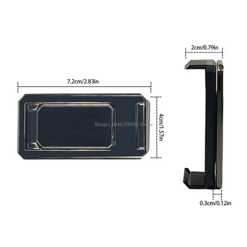 Travel Friendly Foldable Cellphone Stand 360 Rotation Adjustable Height